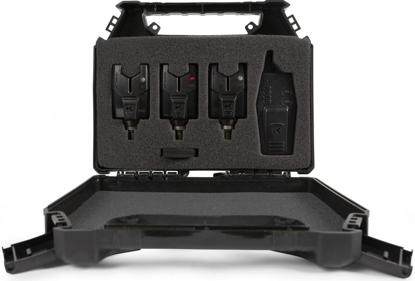 Set 3 Avertizoare + Statie Korum KBI Compact -3-Rod Presentation Set