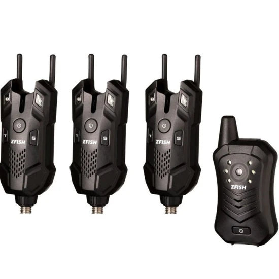 Set 3 Avertizoare + Statie Z-fish Merkur Bite Alarm Set