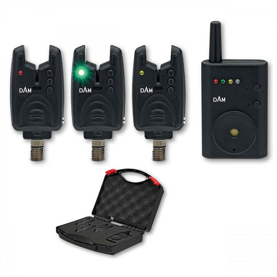 Set 3 avertizoare + statie DAM MAD Nano Bite Alarm