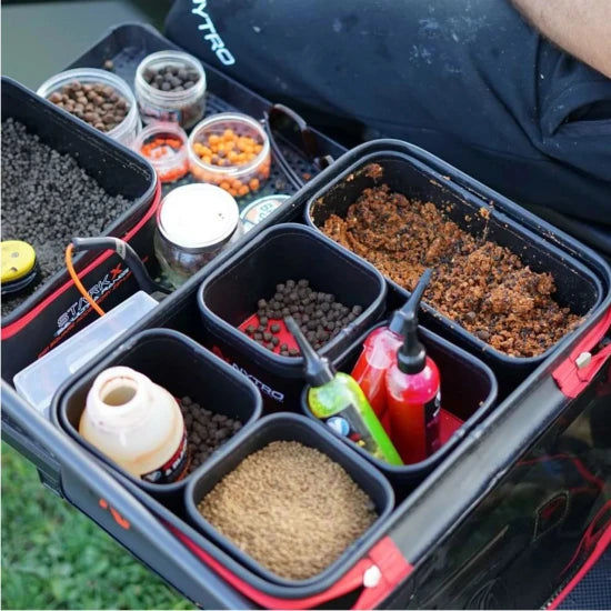 Set 4+1buc Bac / Geanta Accesorii Nytro Starkx System Tray 40x27x8.5cm