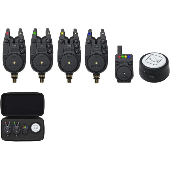 Set 4 Avertizoare Electronice + Statie Snz + Lanterna Prologic C-series