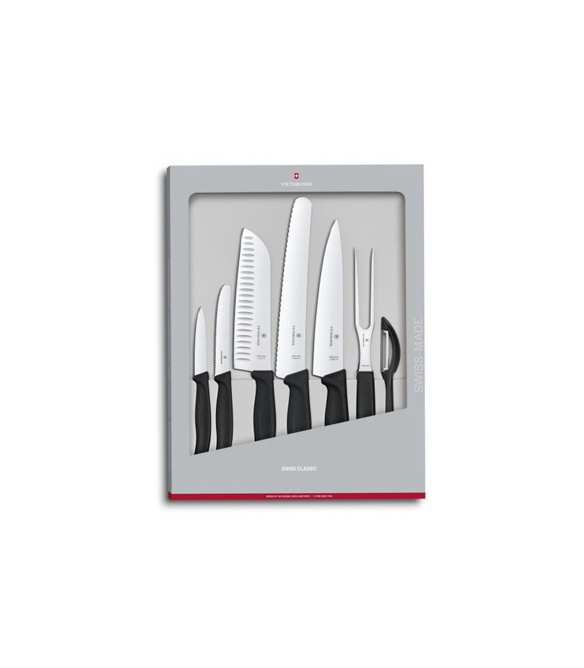 Set 7 Cutite Bucatarie Victorinox Swiss Classic, Negru