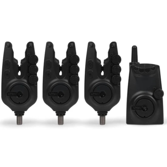 Set Avertizoare Avid Carp Vtx+ Bite Alarm Set 3+1