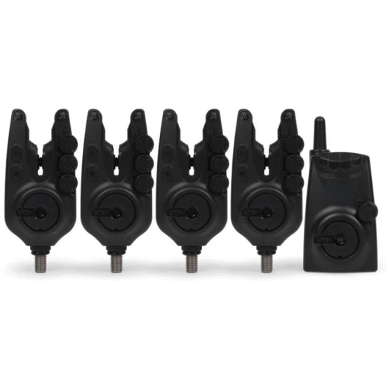 Set Avertizoare Avid Carp Vtx+ Bite Alarm Set 4+1