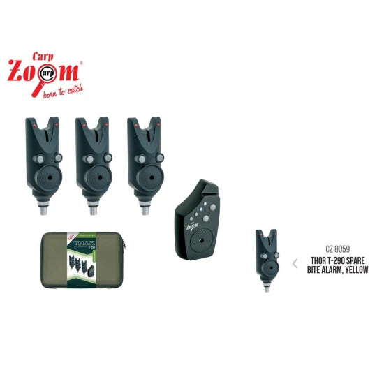 Set Avertizoare Crap Carp Zoom Thort T-290 3+1