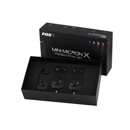 Set Avertizoare Fox Mini Micron X Inc. Hardcases + Statie 2+1