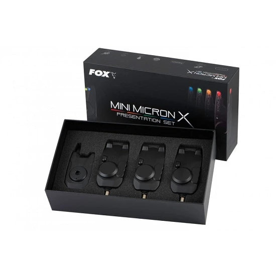Set Avertizoare Fox Mini Micron X Inc. Hardcases + Statie 3+1