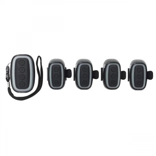 Set Avertizoare Madcat Topcat Cu Statie 4 1 Rosu Verde Albastru Galben