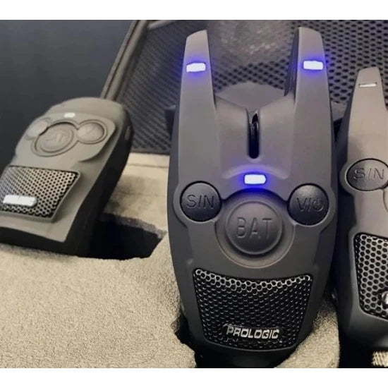 Set Avertizoare Prologic Bat+ Bite Alarm, 3+1 Blue