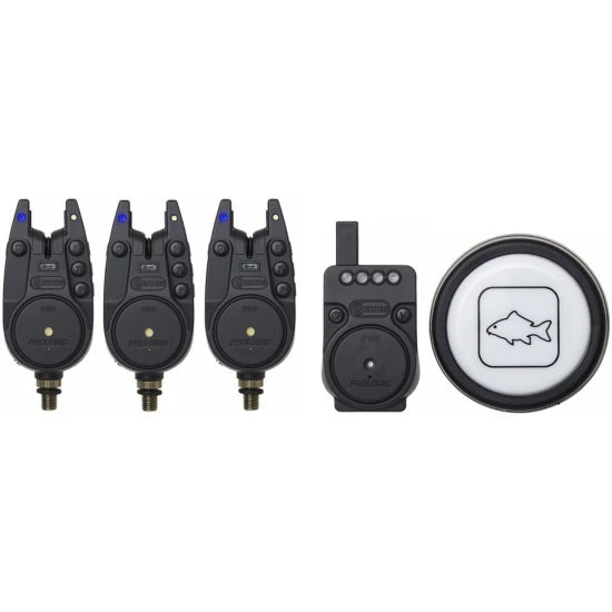 Set Avertizoare Prologic C-series Pro Alarm Set Fishing Bite Alarm Blue, 3+1+1