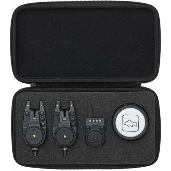 Set Avertizoare Prologic C-series Pro Alarm Set Fishing Bite Alarm Red Green, 2+1+1