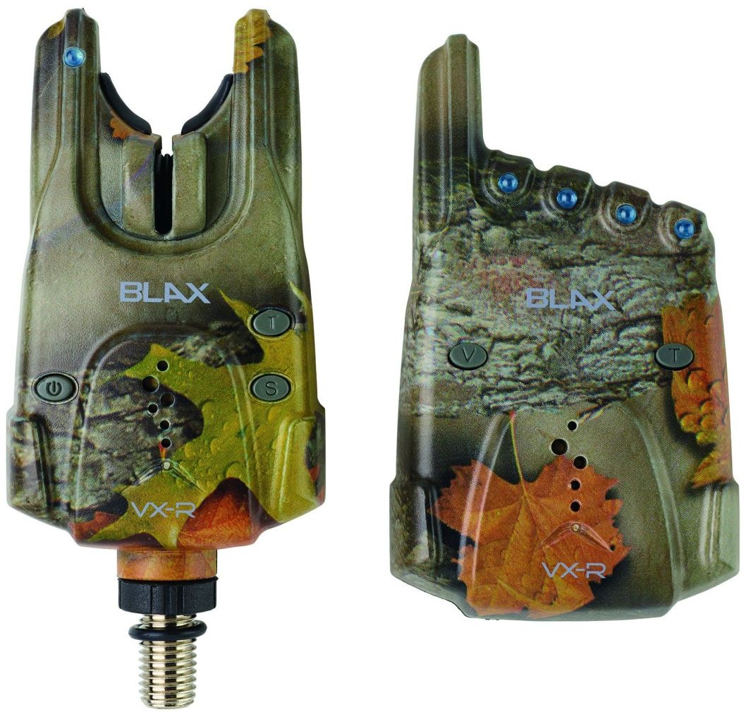 Set Avertizoare Wireless Cu Statie Carp Spirit Blax VX-R + Statie Camo 4+1