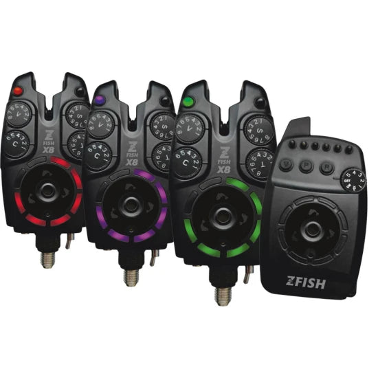 Set Avertizoare Zfish Bite Alarm Zx8 3+1