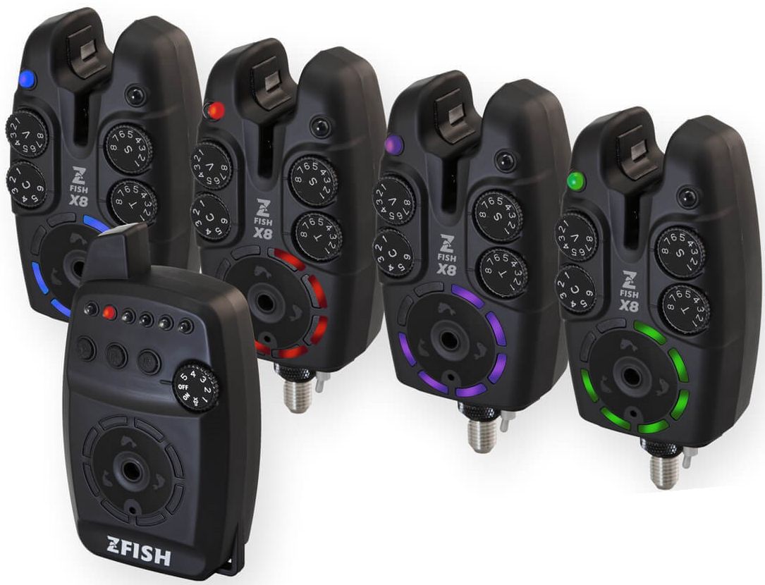 Set Avertizoare Zfish Bite Alarm Zx8 4+1