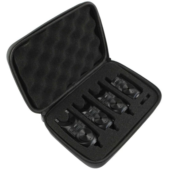 Set Avertizori Carp Academy Motive Carp, Black, 3+1