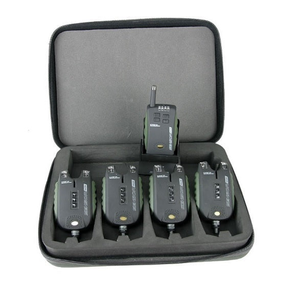 Set Avertizori Carp Academy Sensor WDX 4+1