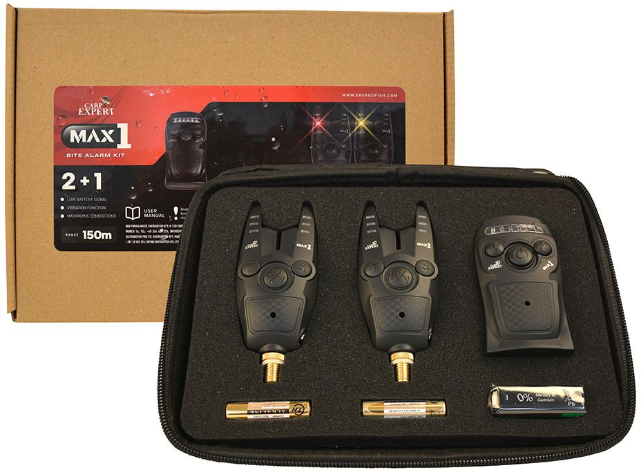 Set Avertizori Carp Expert Max 1 RG, 2+1