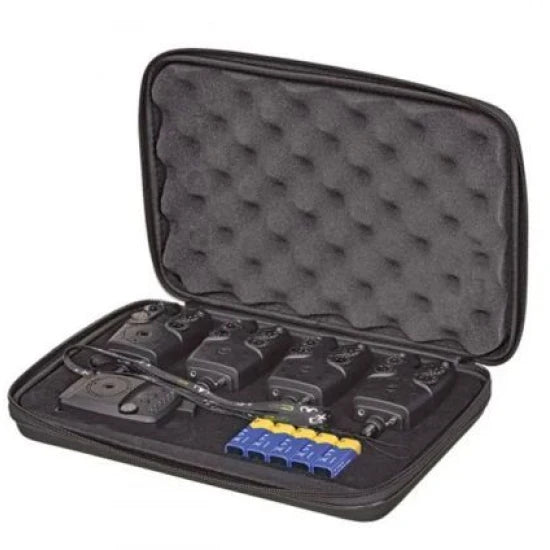 Set Avertizori Cu Statie Carp Pro Ram Xd Bite Alarm, 3+1