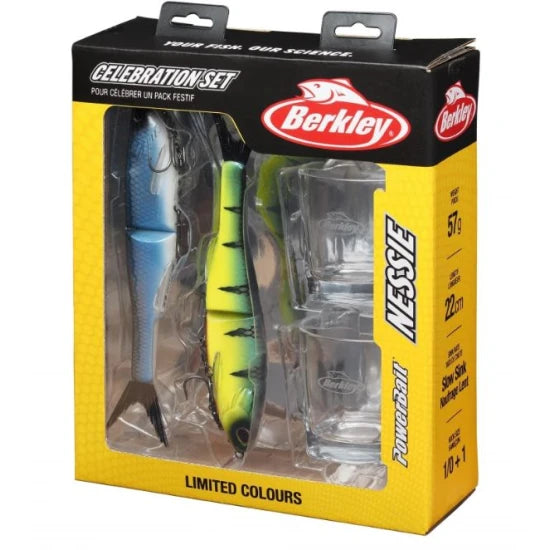 Set Berkley Swigs For Bigs Gift Pack, Nessie, 22cm, 2buc/pac