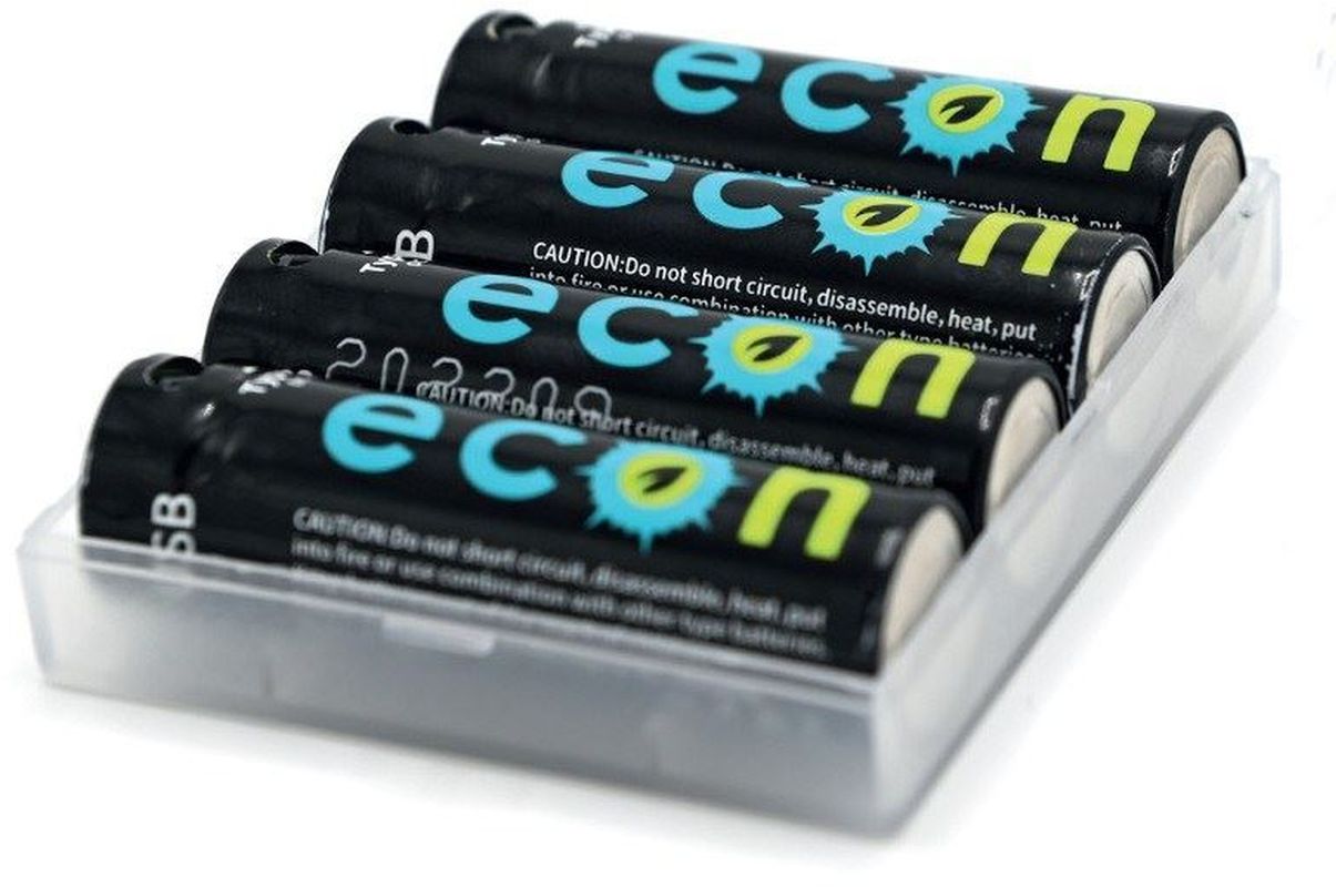 Set Baterii Wolf Econ Reincarcabile, 4buc/set