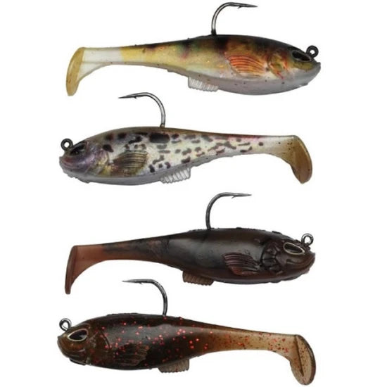 Set Berkley Pulse Agent E Softbait Prerigged, 5.5cm, 10g, 4buc/plic