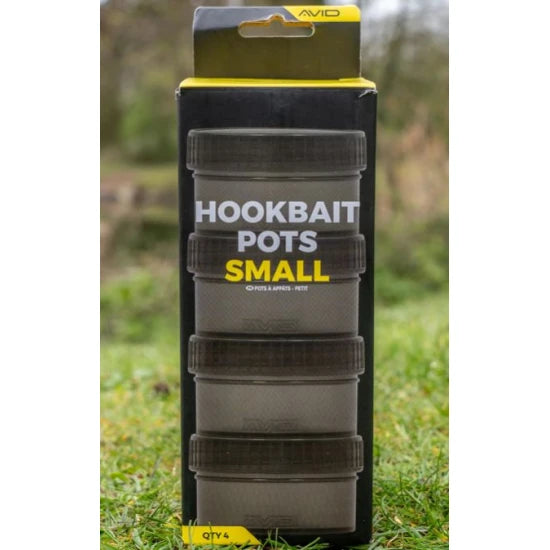 Set Borcane Avid Hookbait Pots Small,, 4buc/pac