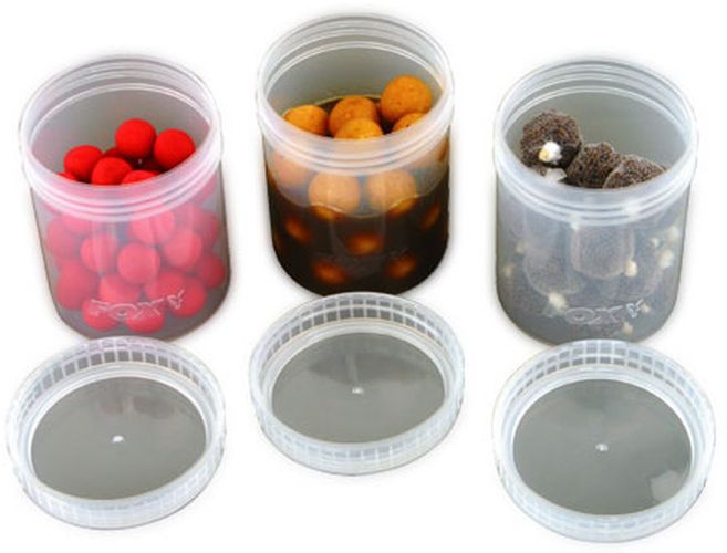 Set Borcane Fox Bait Tub Full Size, Transaparent, 6buc/pac