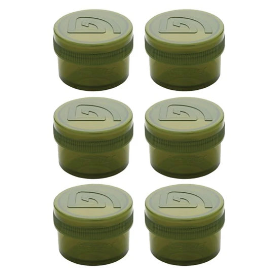 Set Borcane Trakker Half Sized Glug Pots 6 Pack, 6buc/pac