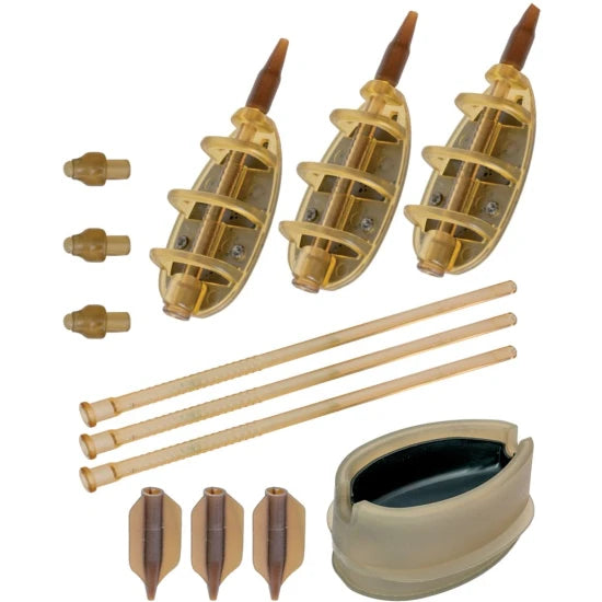 Set Carp Zoom Smart Pro Method Feeder, 20-30-40g, 3buc/pac