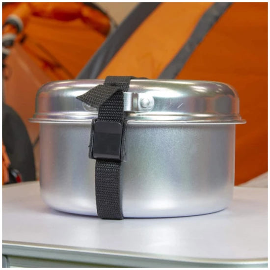 Set  Campingaz 5 Vase Pentru Gatit Din Aluminiu