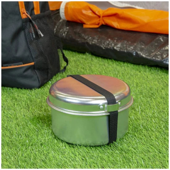 Set  Campingaz 5 Vase Pentru Gatit Din Aluminiu