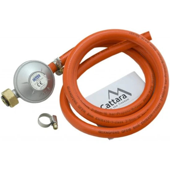 Set Cattara Regulator De Presiune + Furtun Tt13607, 30mbar, 1.5m