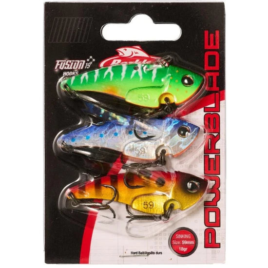 Set Cicade Berkley Powerblade 3 Pack, 5.9cm, 18g, 3buc/pac