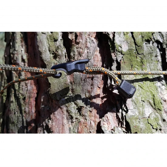Set Cordeline De Tensionare Ultralight Bushmen Black