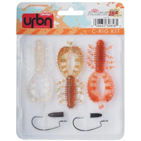 Set Creaturi Berkley Urbn Kit C-rig, 7buc/set