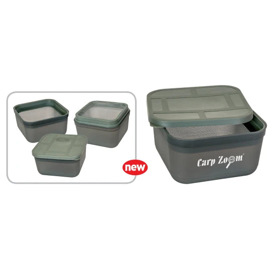 Set Cutii Carp Zoom Strainer Box, 16x16x9cm