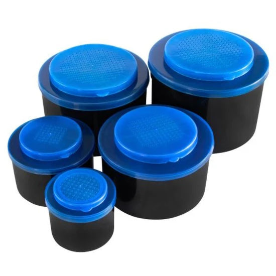 Set Cutii Momeala Zebco Trophy Bait Tub 1l, Blac-blue