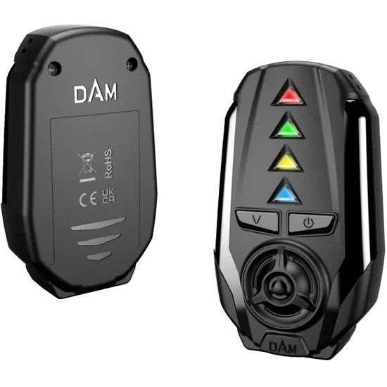 Set Dam 4 Avertizoare + Statie, Red / Green / Yellow / Blue