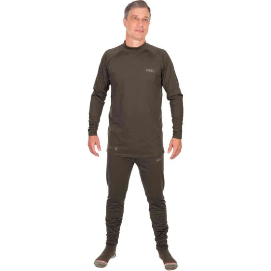 Set Fox Thermal Base Layer, Kaki, Marime M