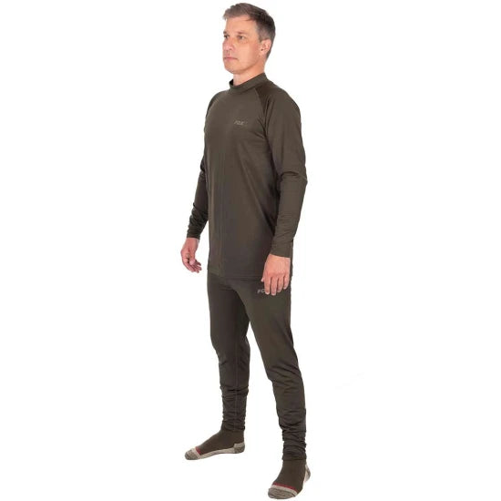 Set Fox Thermal Base Layer, Kaki, Marime S