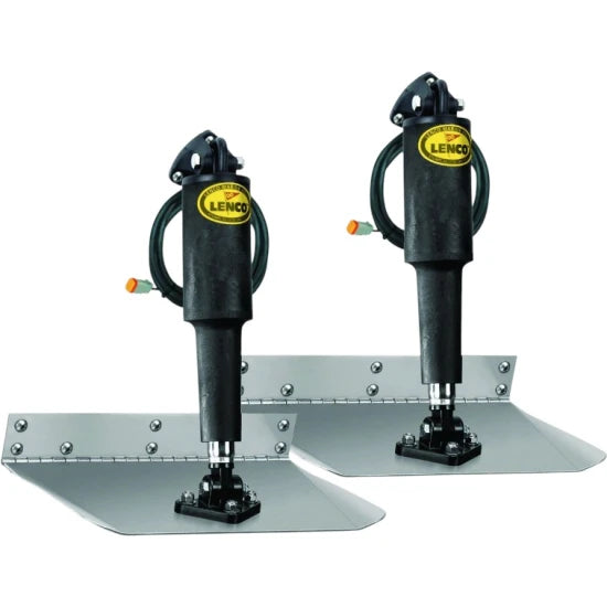 Set Flapsuri Electrice Lenco 12"x18" Fara Comutator
