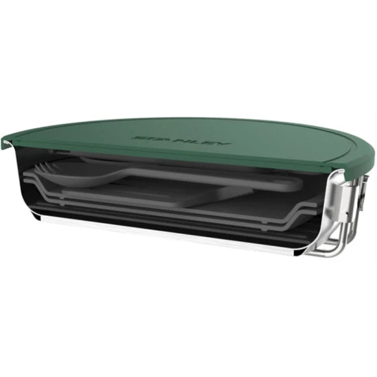 Set Gatit Camping Stanley The All-in-one Fry Pan Set 0.94l / 32oz, Stainless Steel