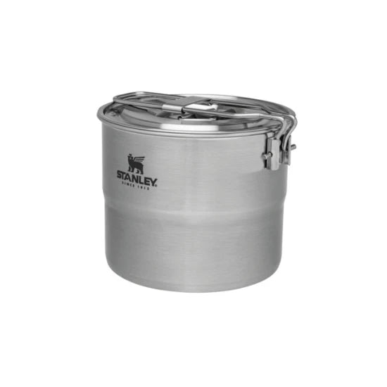 Set Gatit Stanley Pentru 2 Persoane Adventure Stainless Steel Cook Set For Two 1l