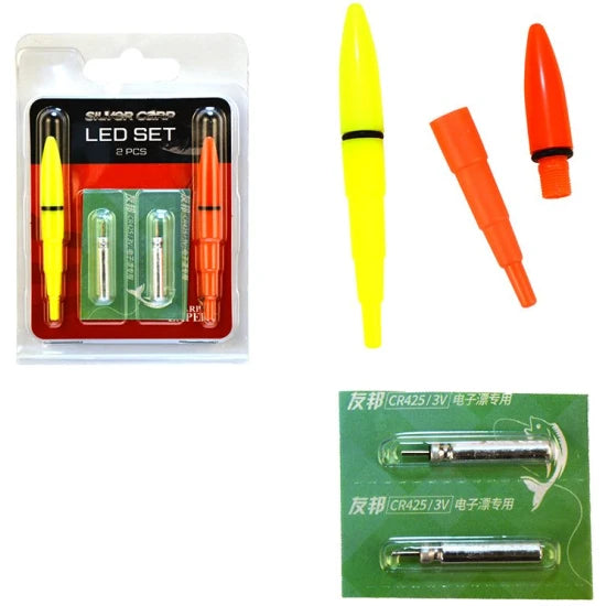 Set Leduri Carp Expert Silver Pentru Plutele De Fitofag