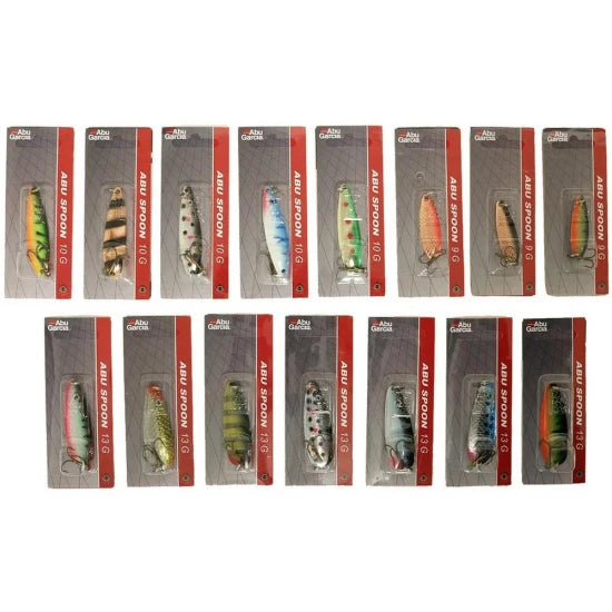 Set Lingurite Oscilante Abu Garcia Assorted Lures - Small Spoon, 150buc/pac