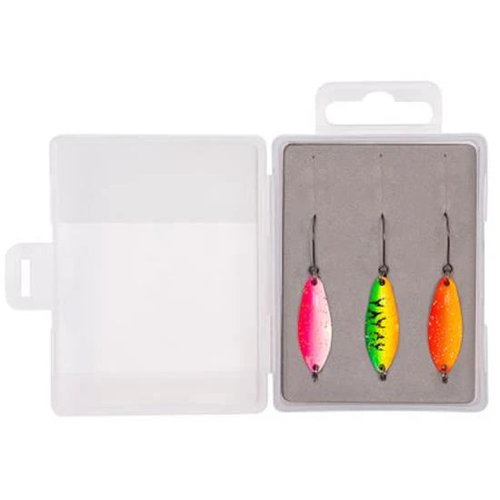 Set Lingurite Oscilante Zebco Target Fish Trout Ul Spoon Set 2.2g, 3buc/pac