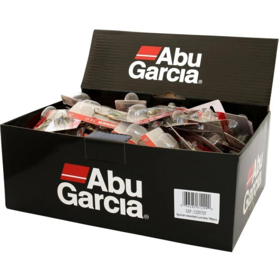 Set Lingurite Rotative Abu Garcia Assorted Lure Box - Spinner, 150buc/pac