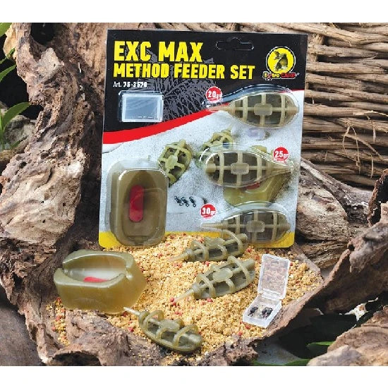 Set Method Feeder Extra Carp 3 Plus 1/ 20.25.30gr Plus Matrita