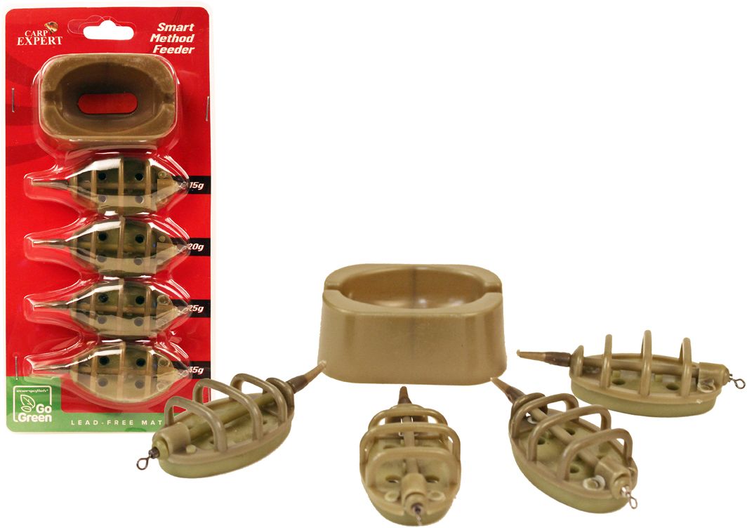 Set Momitoare Carp Expert Method Feeder Compactor L, 4buc/set