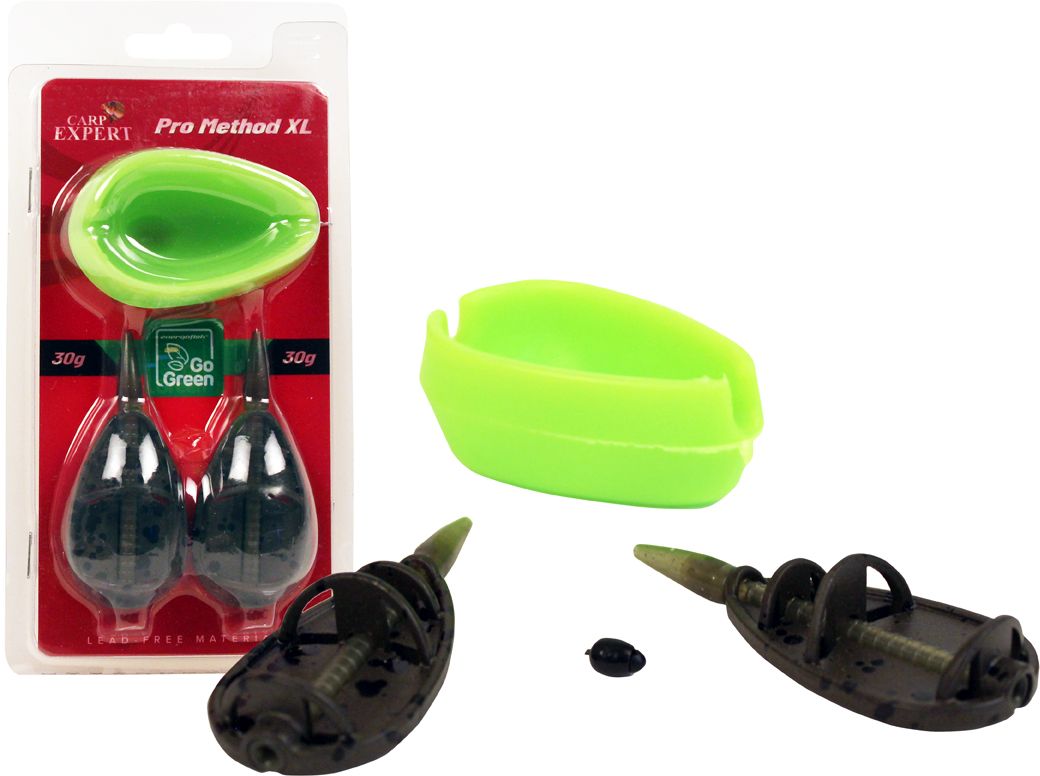 Set Momitoare Carp Expert Pro Method XL 30g Plus Matrita Silicon GO, 2buc/set